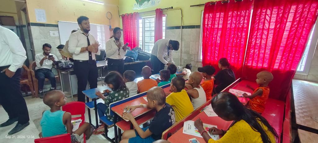 Rose Day Celebration: Blossoms of Happiness for Cancer Kids